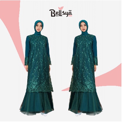 Gamis Tingkat Runcing / Gamis Tille Runcing / Gamis Tille Terbaru / Gamis Tille Mutiara / Gamis Till