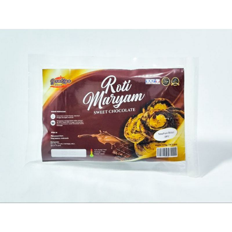 Roti Maryam / Roti Cane Coklat Lumer ISI 5