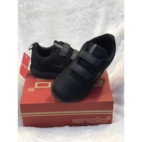 Sepatu sneakers anak sekolah ANDO LIAM sz 35-38