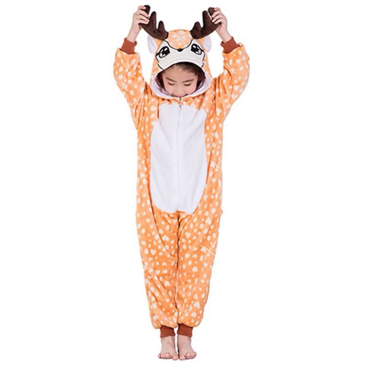 BAJU ONESIE BONEKA CHRISTMAS DEER RUSA XMAS DEWASA PIYAMA KOSTUM ANAK NATAL REINDEER