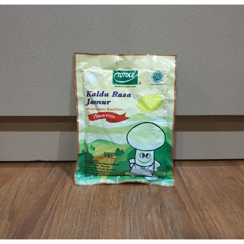 

Totole Kaldu Jamur Penyedap Rasa Vegan Food Enak Lezat 80 Gr