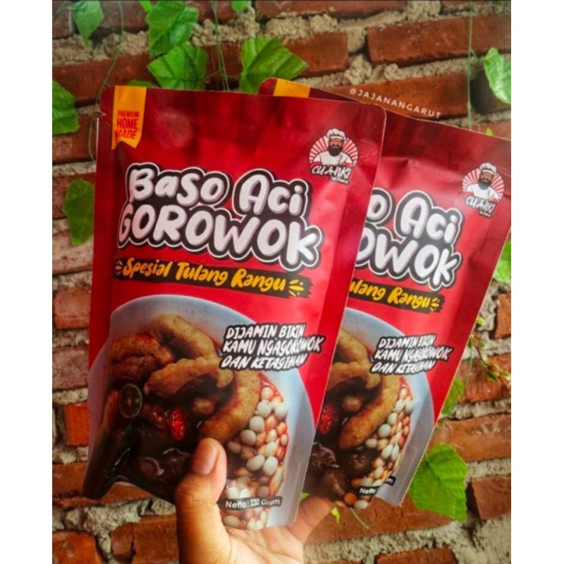 

BASO ACI TULANG RANGU GOROWOK, FROZEN FOOD, BASO ACI GARUT, BASO ACI PEDAS