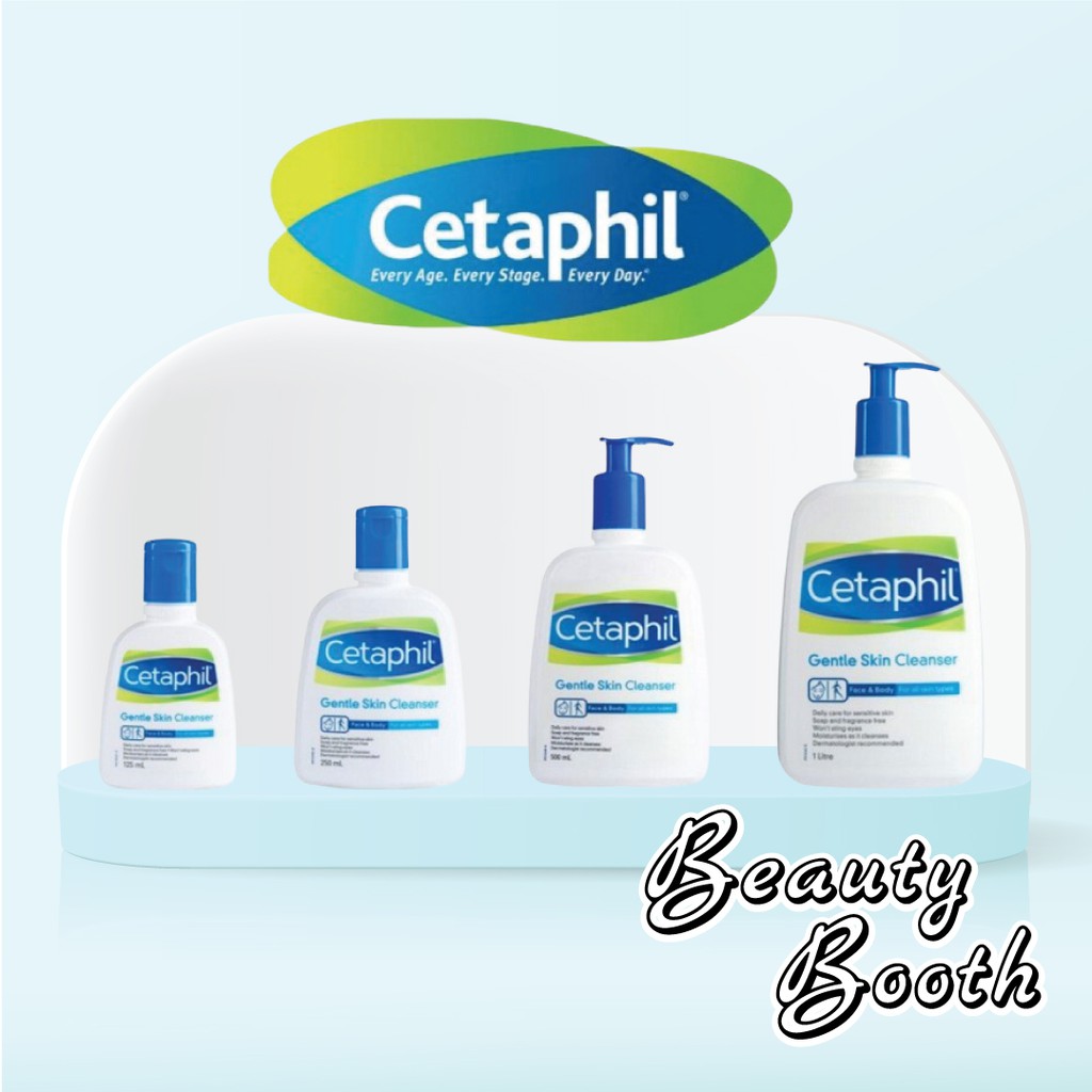 [BPOM] CETAPHIL Gentle Skin Cleanser 59ML 125ML 250ML 500ML 1000ML / SABUN WAJAH