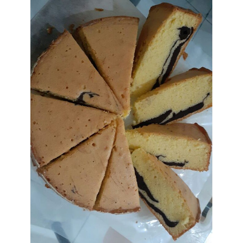 

Kue Bolu Macan Marmer Cake Home Made