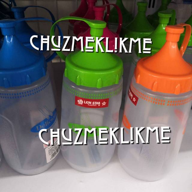 Botol kecap saos lion star TS-47 (475 ml)/Botol kecap lion star SK-407
