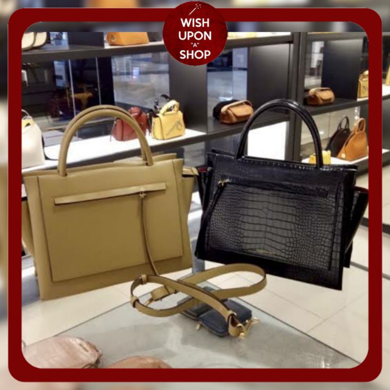 CK Trapeze Top Handle Bag 3CCm