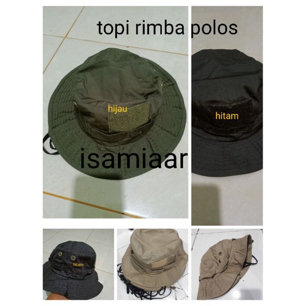 TOPI RIMBA POLOS/TNI/PPLPP/BRIMOB/DLL