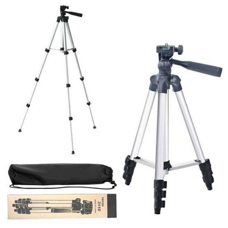 Tripod Handphone Tripod Kamera 3110 1 Meter Free Holder