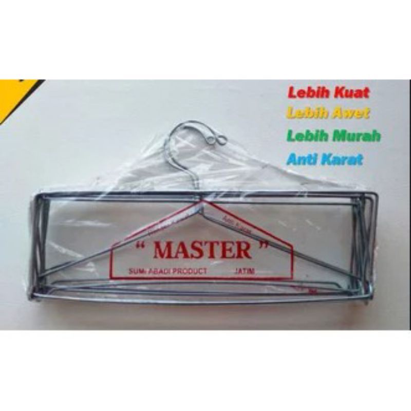 Hanger Jilbab Besi 5 Susun Gantungan Jilbab Besi 5 Susun Aman dari Karat Awet Hanger Jilbab Besi Jil