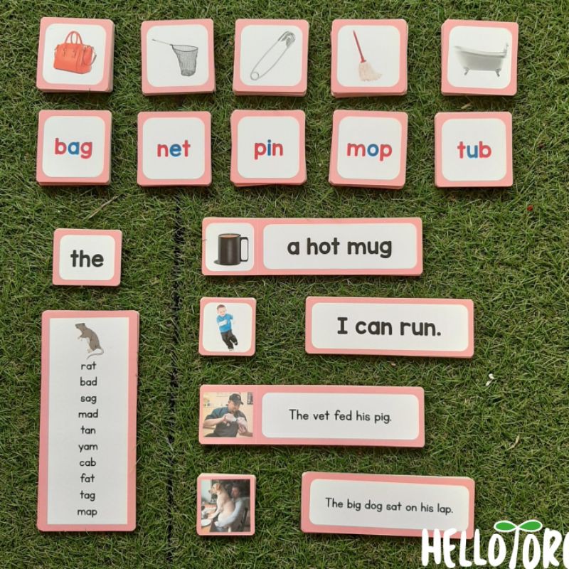 PINK SERIES MONTESSORI BAHASA INGGRIS INDONESIA