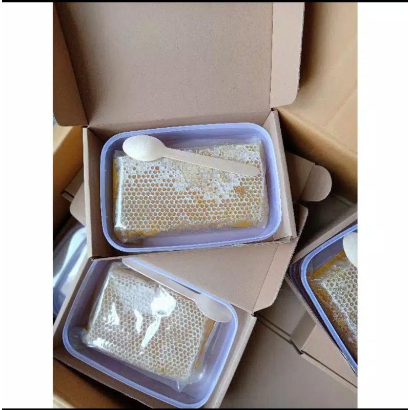

Promo sarang madu melifera 500gr dus polos