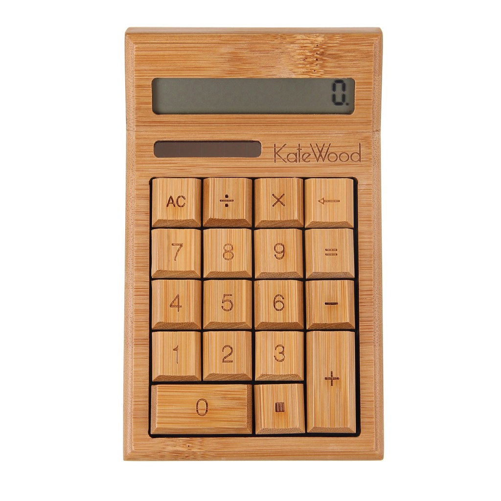 

Katewood - Original Bamboo Calculator