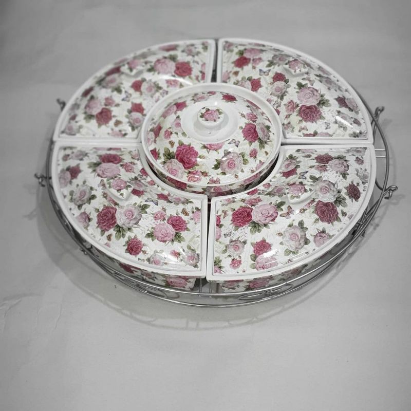 Prasmanan Putar Capodimonte Shabby 17 inch