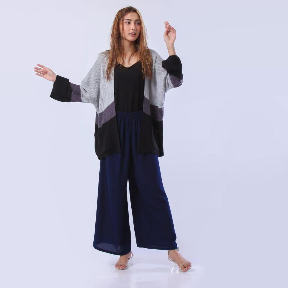 Cardigan / TRITONE / Cameroon Oversize Cardy / Atasan Cardy Rajut / Outwear / Kardigan Wanita-4