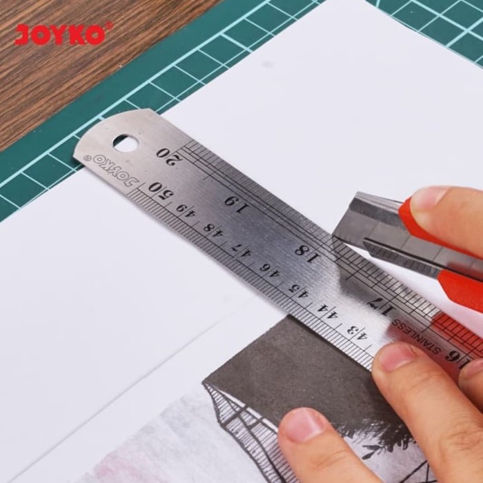 

Lucu Stainless Steel Ruler Penggaris Besi Joyko Rl-St50 50 Cm Hot Sale