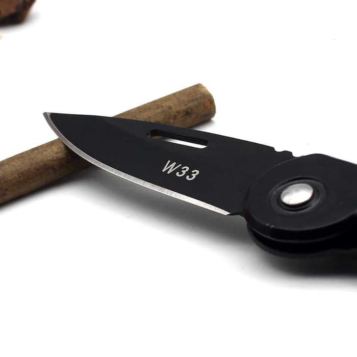 Pisau Saku Lipat Mini Serbaguna Portable Knife Survival *ED08