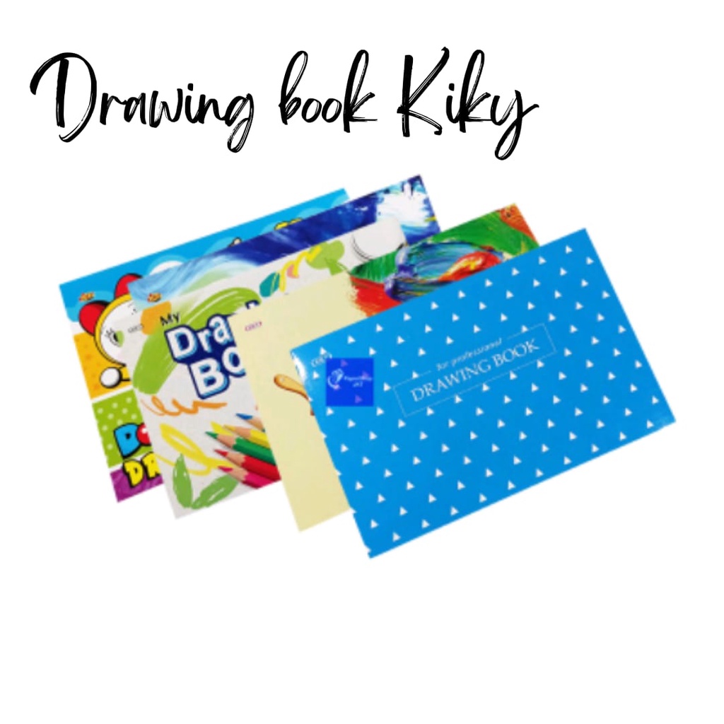 Jual BUKU GAMBAR KIKY / DRAWING BOOK ( SATUAN ) | Shopee Indonesia
