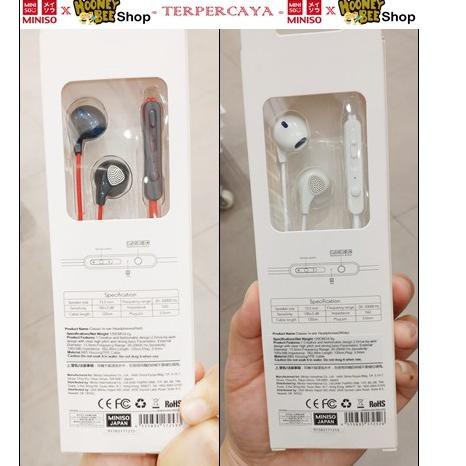 Terbagus Original Miniso - Classic In Ear Headphone Earphone