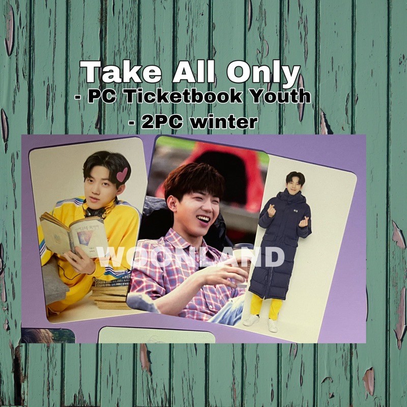 [BOOKED] PHOTOCARD DOWOON DAY6 / PC WINTER / PC TICKETBOOK