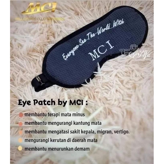 EYEPATCH GERMANIUM MCI ORIGINAL PENUTUP MATA terapi mata minus