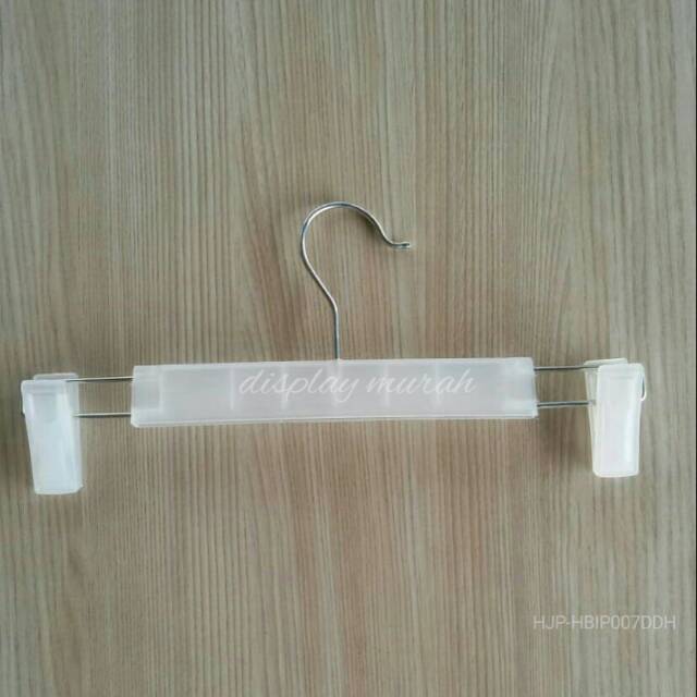 Hanger Jepit Anak / Hanger Jepit Dewasa Gantungan Celana Rok Hanger Jepit Plastik 262 - BH