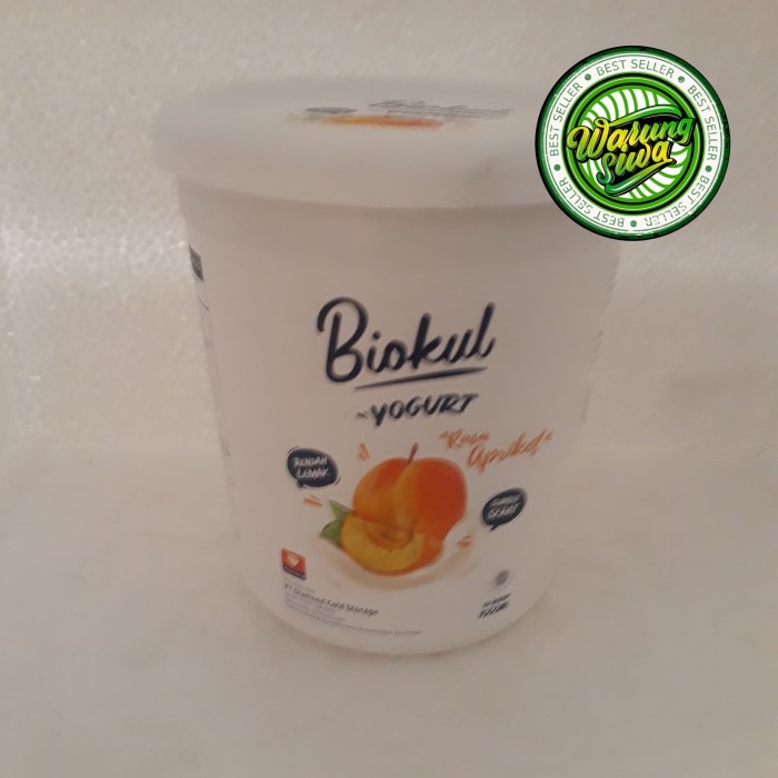 

biokul yogurt apricot 1000 ml cup