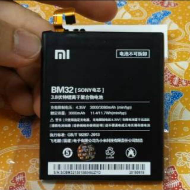 BATERAI XIAOMI MI4 bm32 original battery battle batre