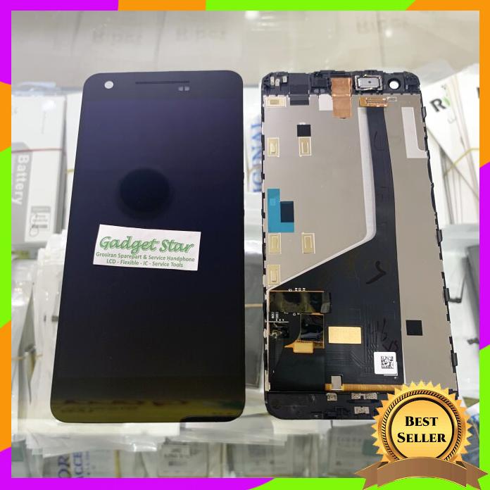 LCD TOUCHSCREEN SET FRAME BAZEL LUNA V55C V55 C ORIGINAL BISA COD