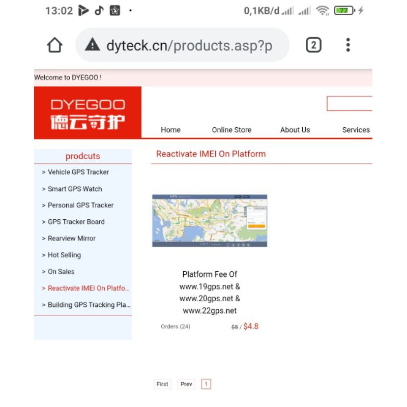 update gps server dyegoo masa aktif 1 tahun