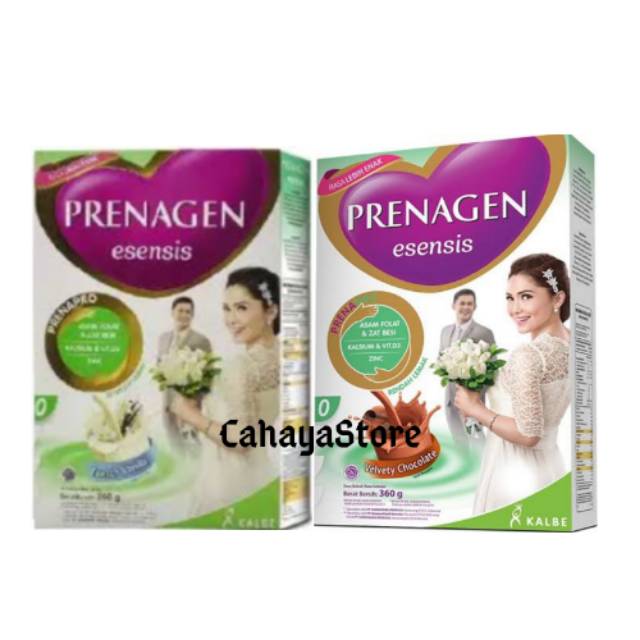 PRENAGEN ESENSIS Vanila/Coklat 360gr/Susu Ibu Prenagen Esensis