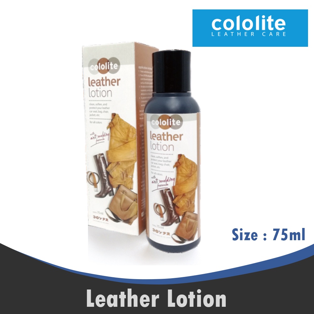 Ktmstore Leather Lotion Perawatan Tas Kulit Sepatu Jaket 75ml Cololite 0002