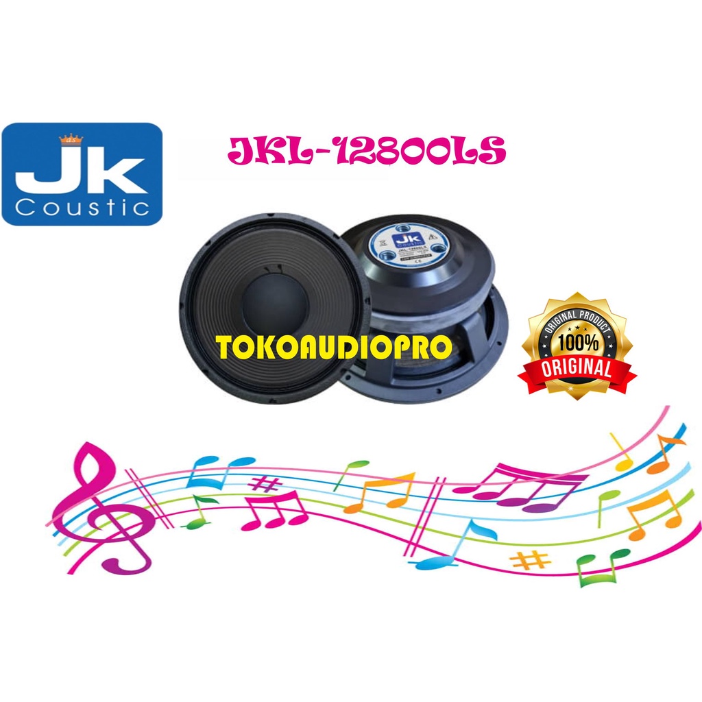 JK Coustic JKL12800LS Component Speaker original
