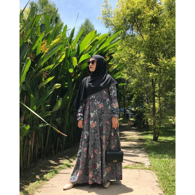 Gamis Premium/ Homedress/ Dress Zunaira Butterfly