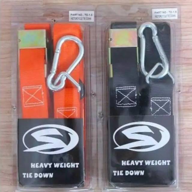 tie down , strap motor trail , tali angkut trail, heavy weight Original  SND