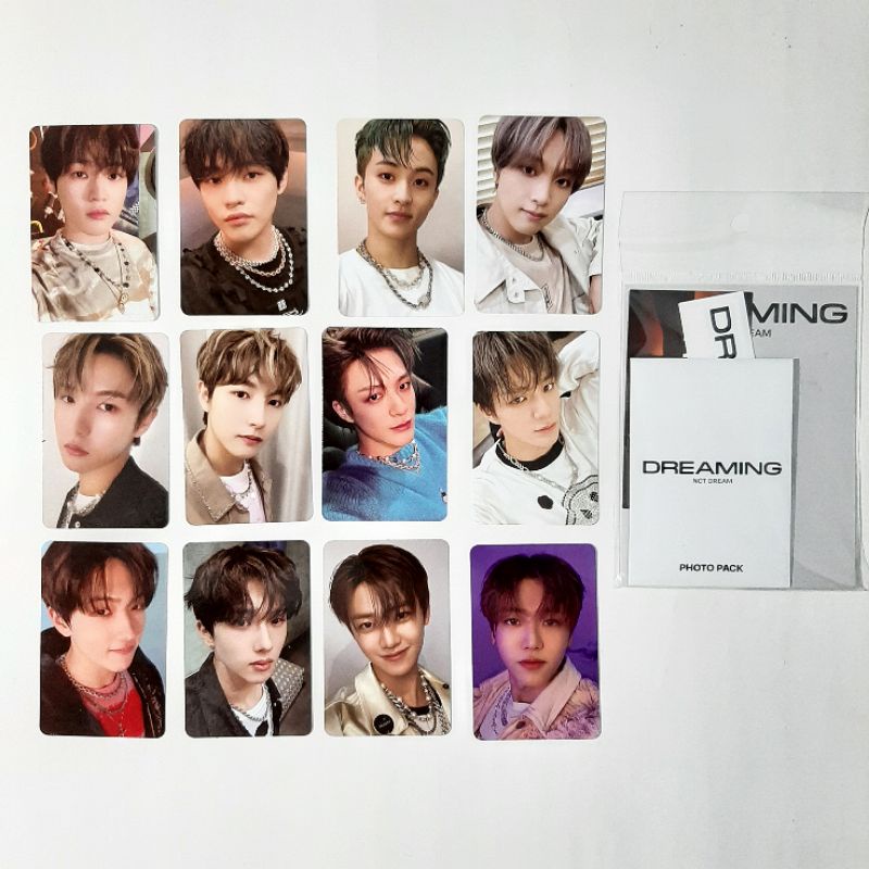 Photocard Md Luggage Dreaming Photo pack NCT Dream Universe Jeno Haechan Jaemin Cimol Mark Chenle Ji