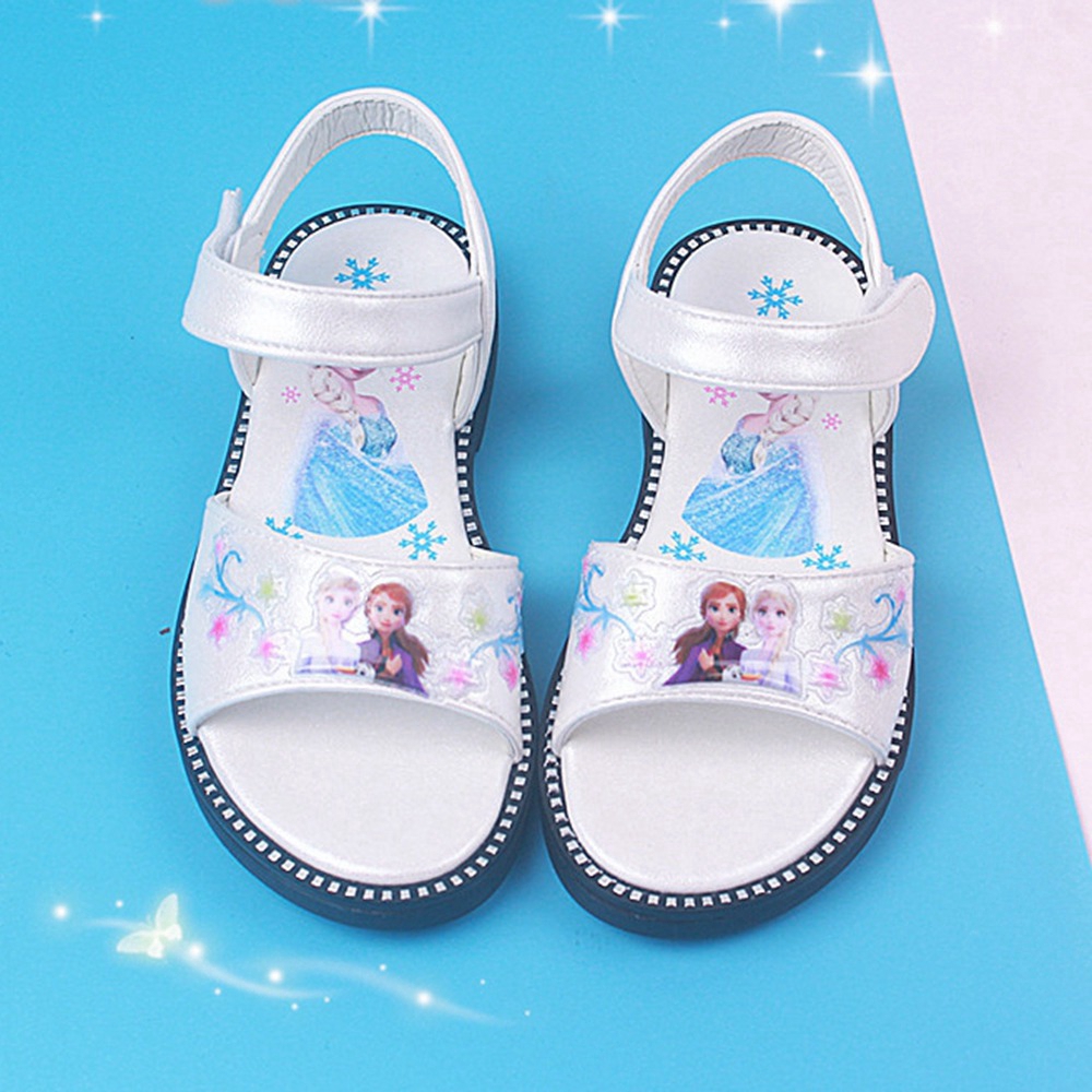 girls white sandals size 4