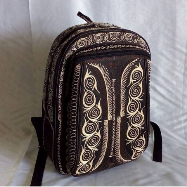 TAS RANSEL BORDIRAN KHAS PINTU ACEH