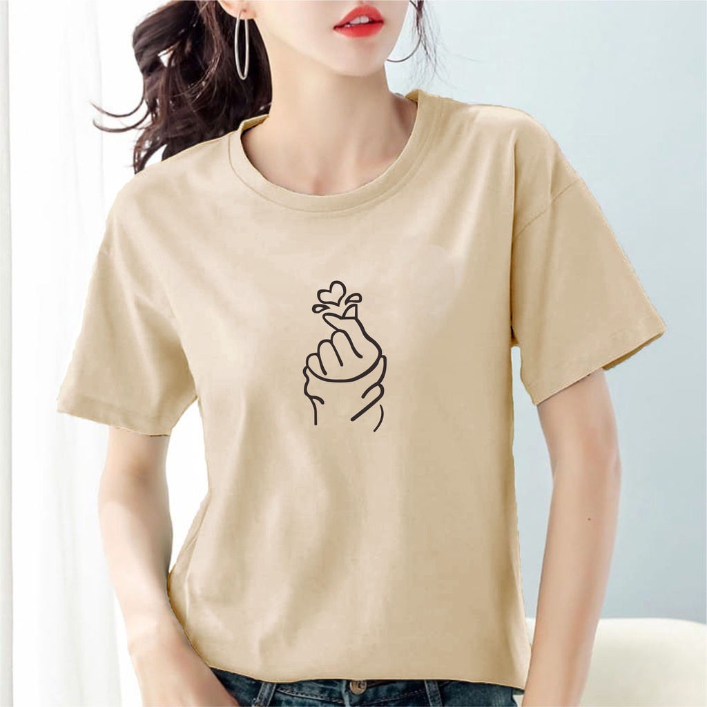 Kaos Wanita Saranghea / Baju Wanita Saranghea Tumblr tee JV