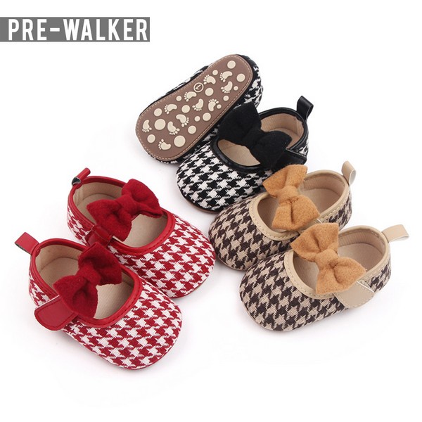 Sepatu Bayi Perempuan Anti Slip- Sepatu Prewalker Baby Fashion S1248