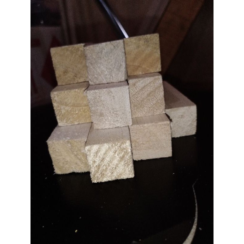 KAYU BALSA BALOK 2CM X 2.5CM X 100CM KAYU RENG BALSA STICK UNTUK MAKET DIY KERAJINAN TANGAN