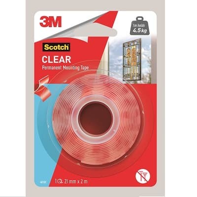 

PEREKAT-PENGIKAT- 3M SCOTCH DOUBLE TAPE VHB MOUNTING TRANSPARAN BENING 4010C -PENGIKAT-PEREKAT.