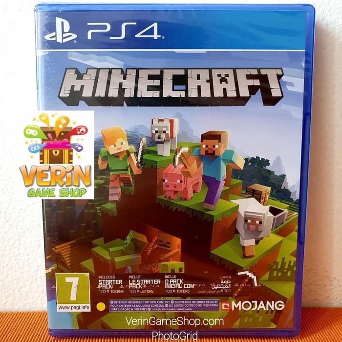 PS4 Minecraft: Starter Pack Collection