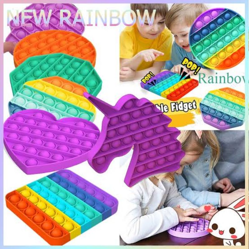 DALINGSHOP Pop it Fidget Mainan Go Bang fox Mind Mainan Anti Stress  Pop Pop itko-1