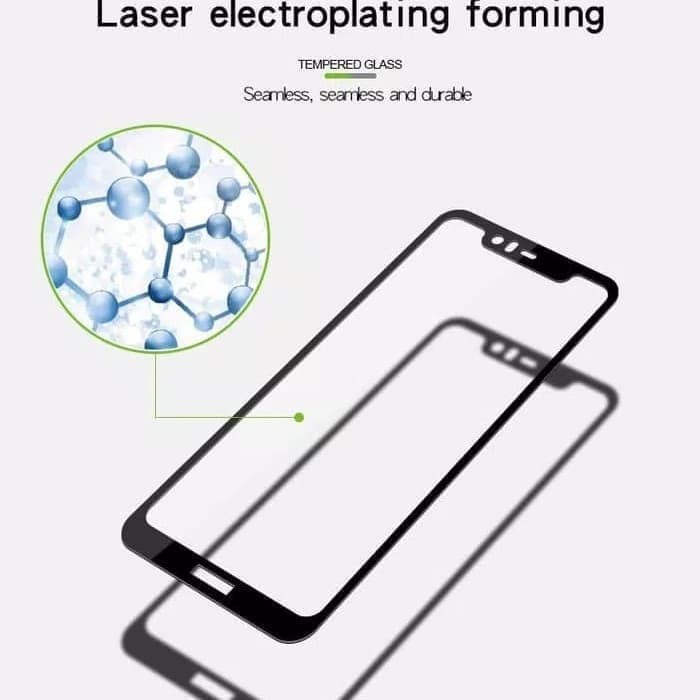 Tempered Glass Full Cover 5D Full Lem Nokia 5.1 plus