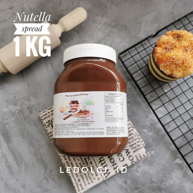

(COD) NUTELLA SELAI COKLAT HAZELNUT CHOCOLATE SPREAD 1 KG