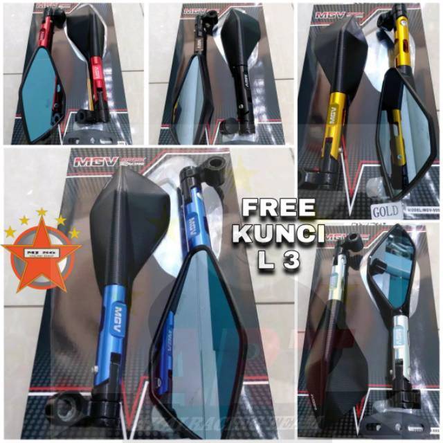 NEW SPION TOMOK FULL CNC UNIVERSAL NINJA CBR R15 R25 GSX SATRIA NMAX LEXI AEROX PCX VIXION