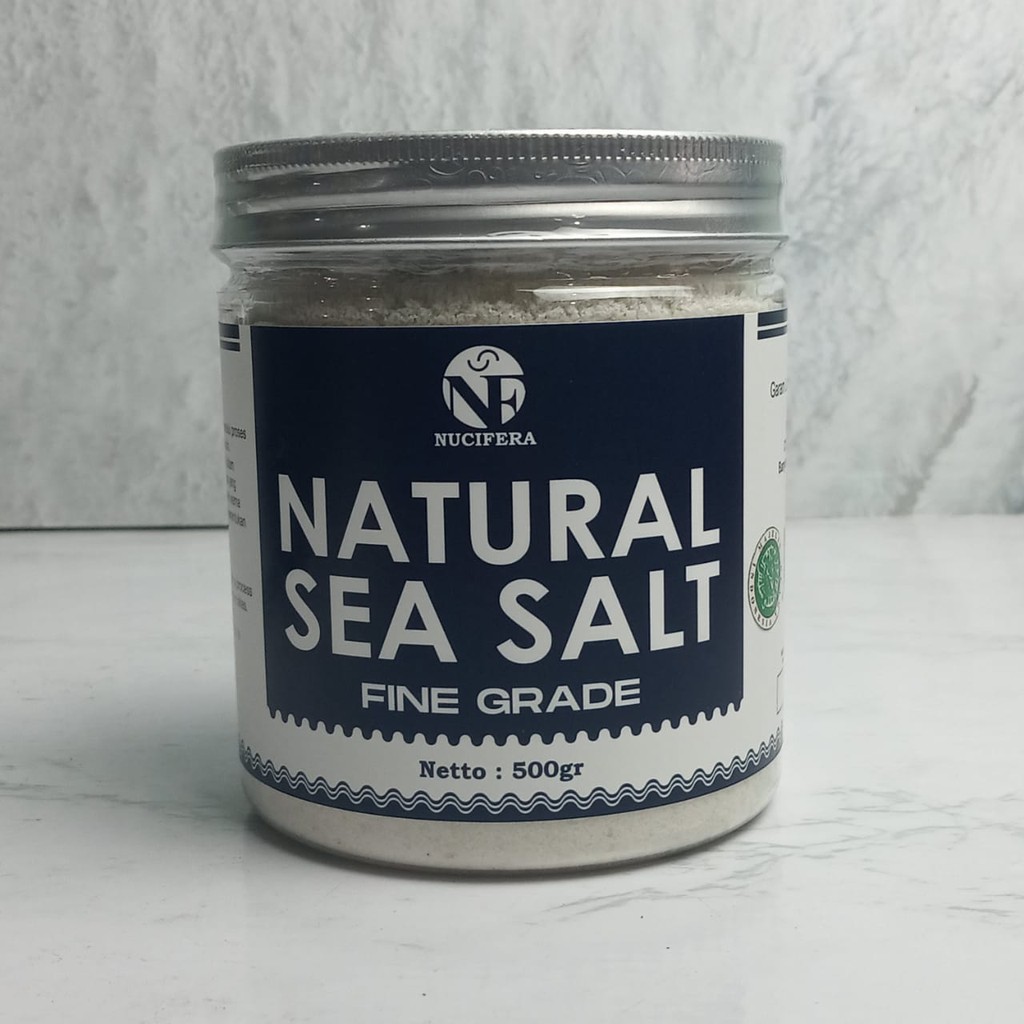 

Natural SeaSalt Fine Grade 500gr - Nucifera