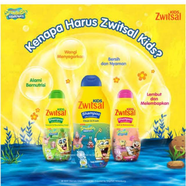 Zwitsal Kids Shampoo 180ml