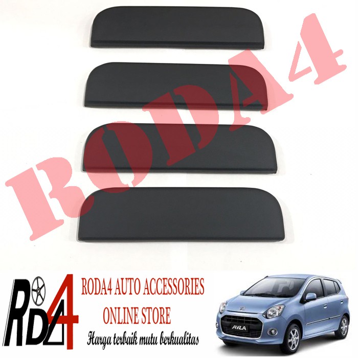 Cover Handle Pintu AYLA Hitam Dop - Black Doff