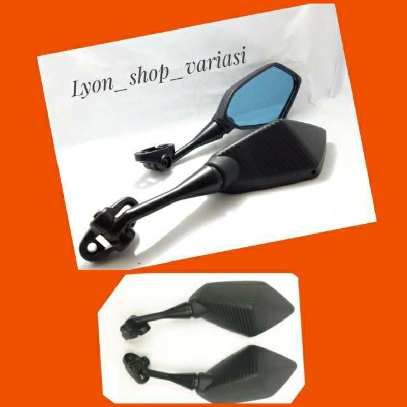 Spion Fairing Ninja 250 Fi Carbon PNP Motor R15 R15 CBR150 CBR 250-Ninja Fairing